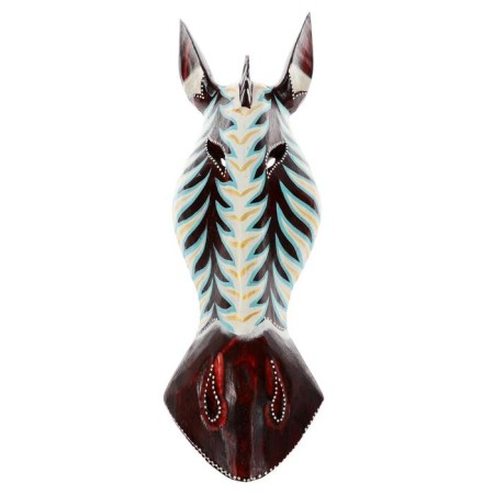Mask "Zebra" tree 50x15x7 cm-3