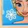 Paper Elsa napkins, 33x33 cm, 20 pieces, 3 stiffing, cold heart