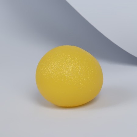 Rehabilitation massage, 15 kg, D 4.5 cm, yellow color-4