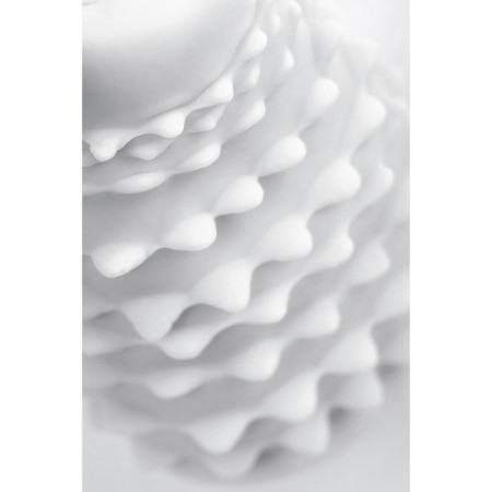 Masturbator A-Toys Flaff, TPE, white color, 8cm, D 2.9 cm-16