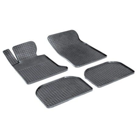 Rubber rugs ’grid’ for BMW 7 Ser E38, 1994-2001