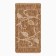 Carpet eco rectangular 60x110 cm, pp 100%, jute