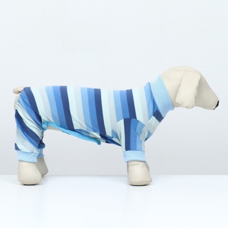 Popon postoperative, viscose, size L (Osh 28, OG 44, from 35 cm, weight 8-12 kg), blue 961460-1