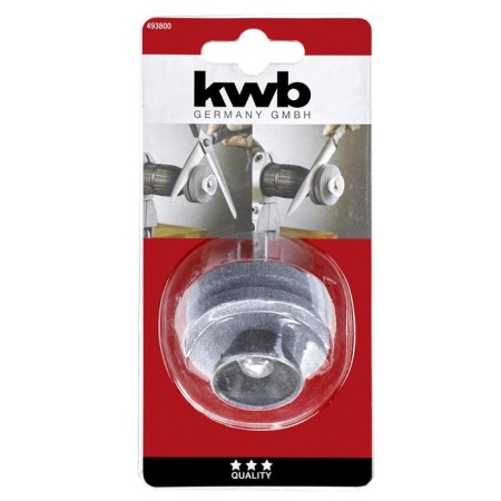 A device for sharpening KWB knives and scissors for a drill, d = 50 mm, shank d = 6 mm, electrocorundum-1