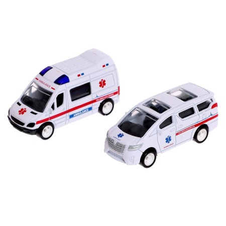 Parking "Ambulance", with 2 cars, light and sound-7