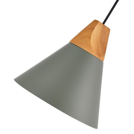 Suspension EVOLUCE. Sle125113-01. Modica. 1x40 W, E14, 23x23x22 cm, gray color-2