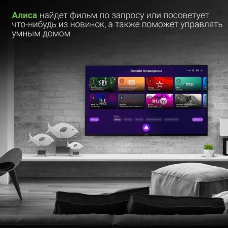 TV DIGMA DM-LED50UBB31, 50 ", 3840X2160, DVB-T/T2/C/S2, HDMI 3, USB 2, Smart TV-8