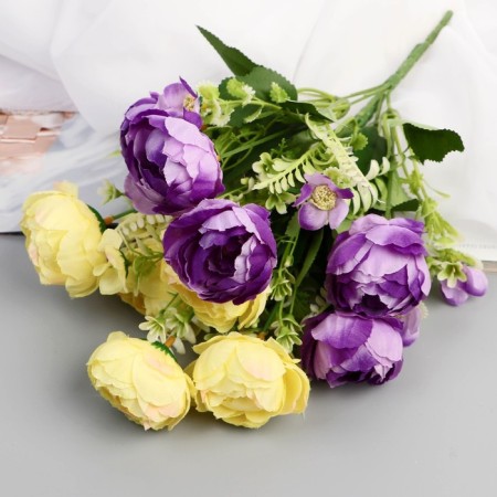 Букет "Ранункулюс" 5,5х29 см, микс-3