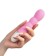 Vibrator with stimulation of the point G, 17x3.5 cm, pink