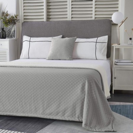 Grand cover, size 220x240 cm, gray color-1