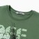 A set for a boy (T-shirt/shorts), dark green/black color, height 134 cm