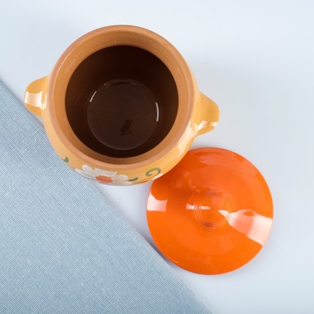 Набор горшков №5 с ручками 4х0,5л, МИКС-5