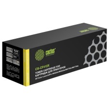 Картридж Cactus CS-CF412X CF412X, для HP CLJ Pro M452dn/ M452dw/M477fdn, 5000 страниц, цвет жёлтый