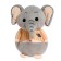 Soft toy "Elephant in Pants", Mix Colors