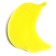 Decor Silicon "Banans" set of 5 pcs., Size 1 pc. - 3 × 3.7 × 0.3 cm, glue pads