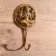 Shiva hook 18x10 cm, bronze