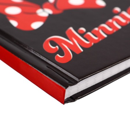 Notepad A7 "Minnie", 64 sheets, in a solid cover, Minnie Mouse-1