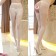 Erotic linen, nylon tights, with access, size OS, white