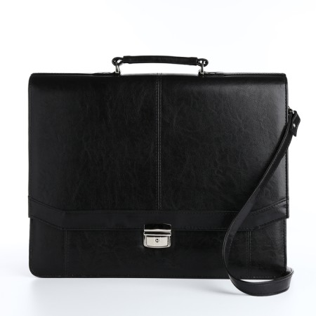 Male bag, "Alex", black color