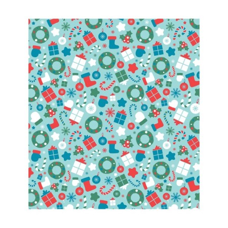 Set of napkins for setting the table "Gifts for the New Year", rectangular, size 32x46 cm, 4 pcs-1