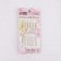 Sewing needles for tapestry, d = 1.15 mm, 4 - 4.8 cm, with a golden ear, 6 pcs
