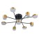 LED lamp 110W 2894LM 3000K-6000K, size 84x84x20.5 cm