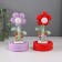 Souvenir plastic light "kids under the flower" mix 8x8x15 cm