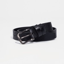 Building belt, width 3 cm, screw, metal buckle, black color