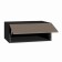 Antresol Sydney 16.314.01, 840 x 573 x 348, Anthracite/Vellyuto Kapuchino