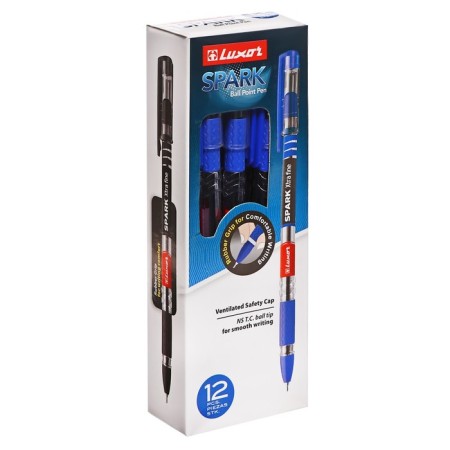 Ballic handle Luxor 1597 Spark, node 0.7 mm, flu, blue-4