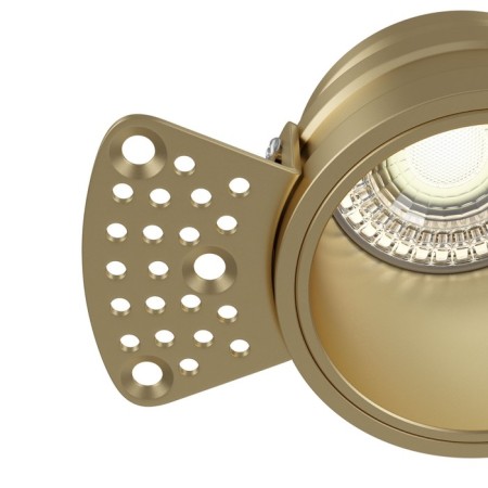 The built-in lamp Technical DL048-01MG, GU10, 1x50 W, 120x63x44 mm, matte gold-2