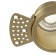 The built-in lamp Technical DL048-01MG, GU10, 1x50 W, 120x63x44 mm, matte gold