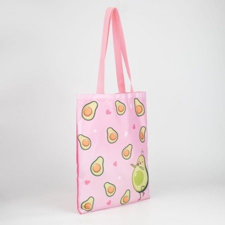 Chopper for children for a girl "Avocado", without a zipper, without lining, pink color-5