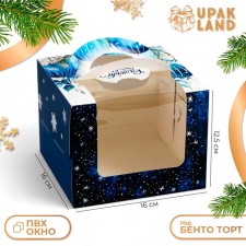 New Year. Bearbox under the Bento-Port with the window 