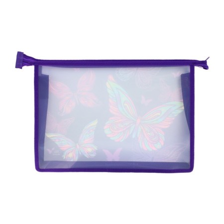 A4, 325 x 230 x 55 mm notebook folder, lightning from above, plastic, PM-A4-29 calligrata "Butterflies"-2