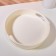 Organizer for storage, rotating, with handles, 25.5 × 6.5 cm, white color
