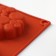 Baking uniform “Bubbles”, silicone, 29 × 17 × 1.5 cm, 8 cells (6 × 6 × 1.5 cm), brown color
