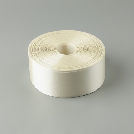 Satin tape, 50 mm × 100 ± 5 m, ivory color-1