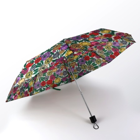 Mechanical “Flowers” ​​umbrella, 3 additions, 8 spokes, r = 48 cm, color mix-2