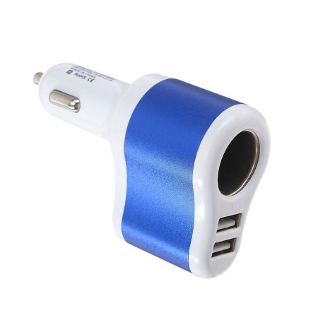 Torso cigarette lighter, USB 1 A / 2.1 A, 60 W, 12/24 V, MIX-3