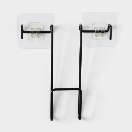 The holder is universal, 14 × 15 cm, the color is black-3