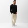 Jumper (Longsliv) Male Minaku: Basic Line Man Black Color, size 48