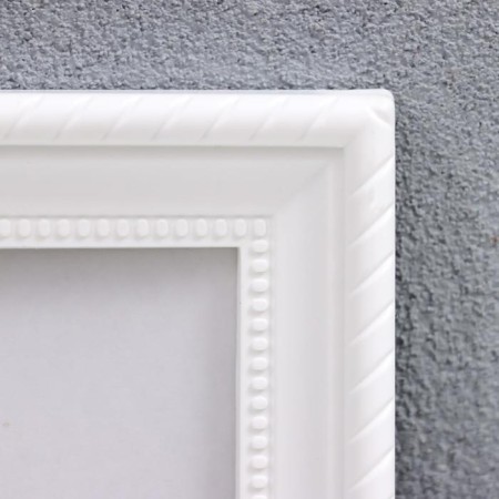 Photo frame plastic L-1 15x21 cm, white (plastic screen)-1