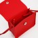 Baby bag on magnet, long belt, red color
