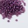 Beads "Zlatka" 08/0, 3 mm, 10 g 0323 lilac