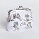 Wallet on the farmar, white color