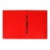 A folder with an A4, 500 μm plastic heater, a root of 14 mm, calligrata, up to 100 sheets, red