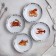 Porcelain Porcelain deep Sealife, 600 ml, D = 20 cm, MIX drawing