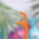 Dental threads for children, orange, set of 50 pcs.