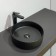 Comforty 78728MB platform, round, black matte color